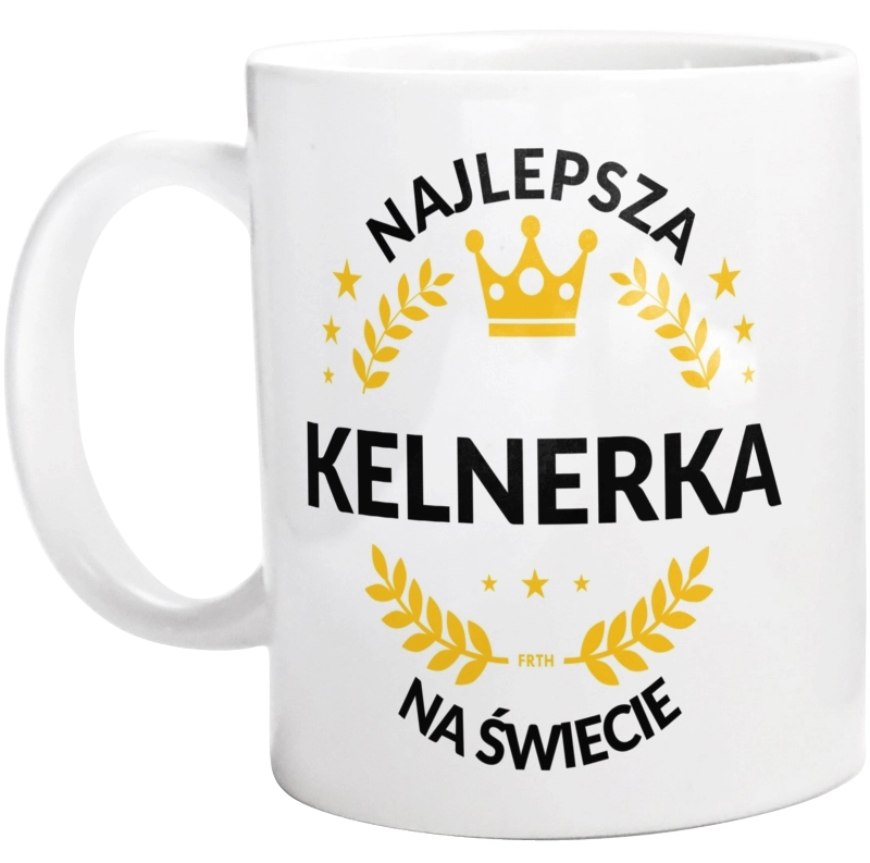 najlepsza kelnerka na świecie - Kubek Biały