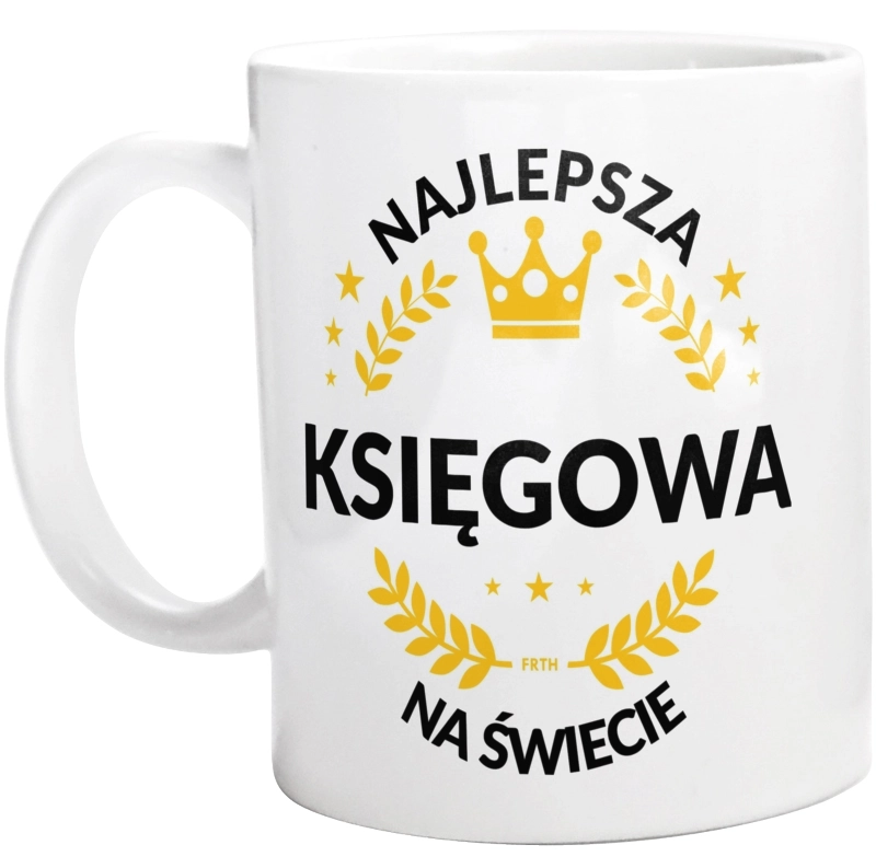 najlepsza księgowa na świecie - Kubek Biały