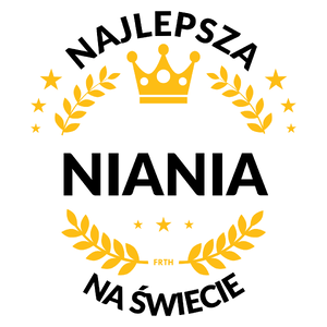 najlepsza niania na świecie - Kubek Biały