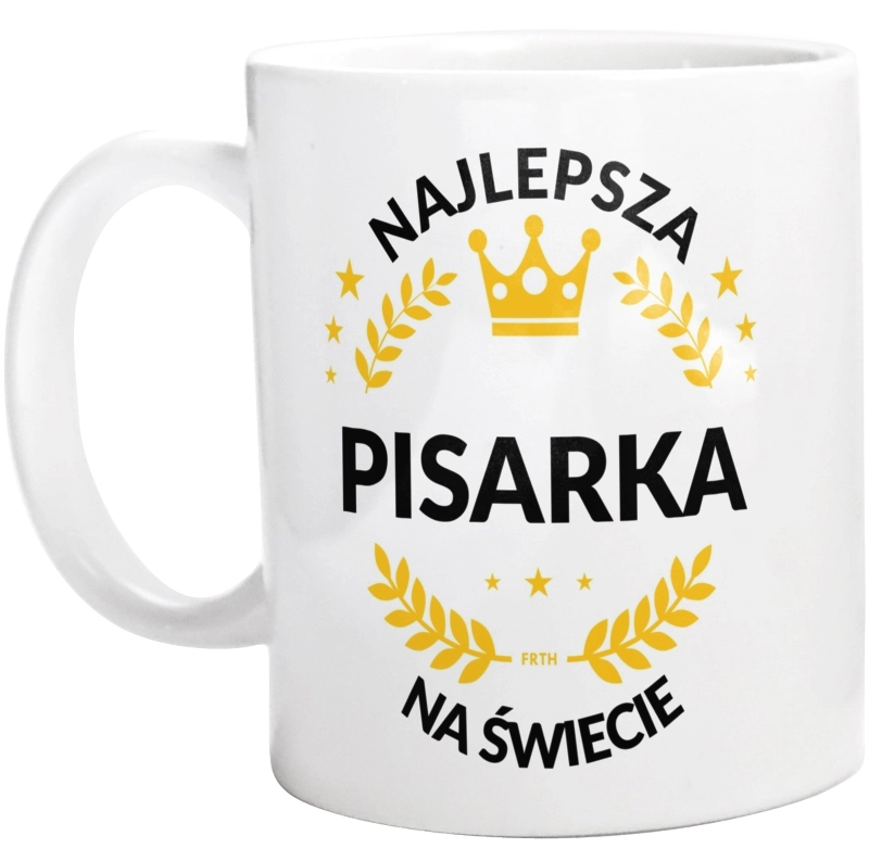 najlepsza pisarka na świecie - Kubek Biały