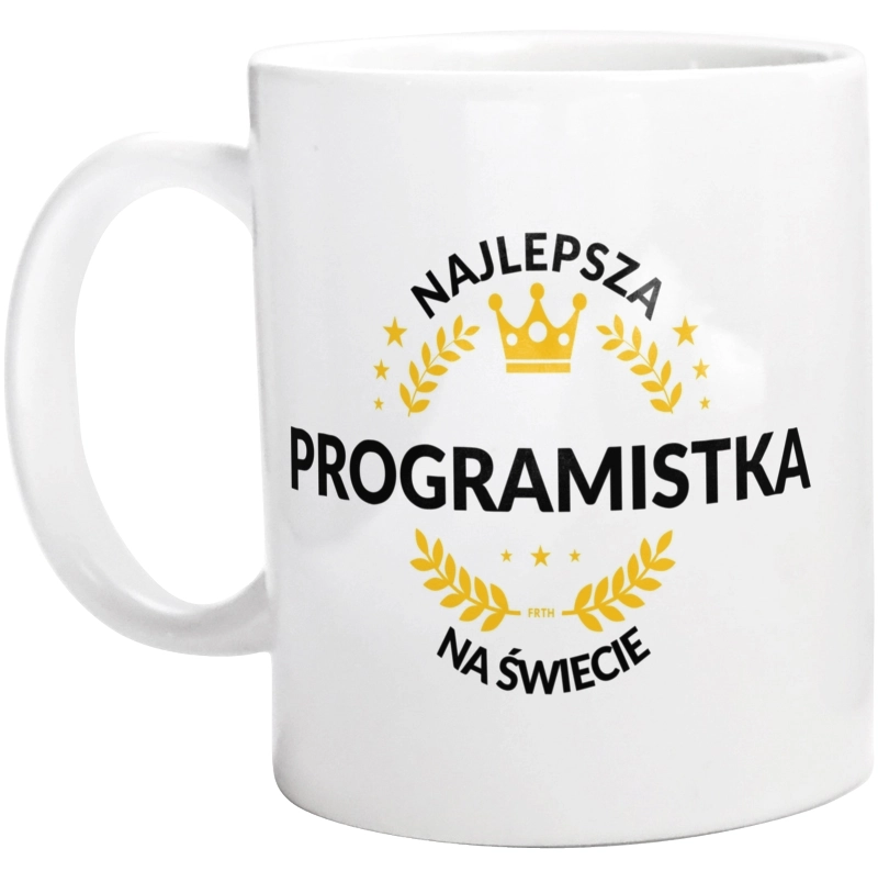 najlepsza programistka na świecie - Kubek Biały