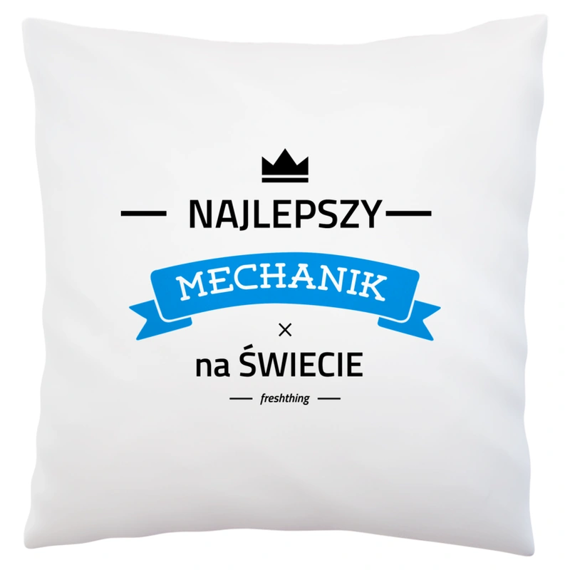 Najlepszy Mechanik Na Świecie - Poduszka Biała