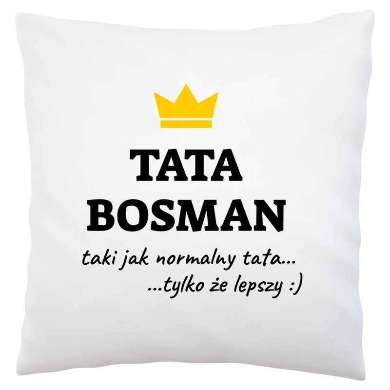 Tata Bosman Lepszy - Poduszka Biała