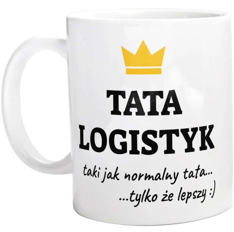 Tata Logistyk Lepszy - Kubek Biały