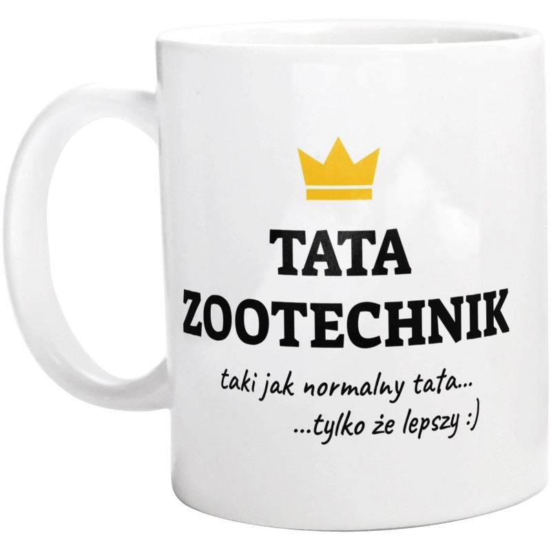 Tata Zootechnik Lepszy - Kubek Biały