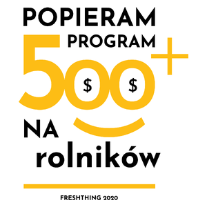 Program 500 Plus Na Rolników - Kubek Biały