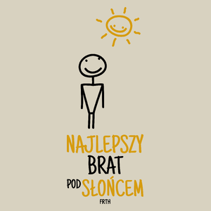 Najlepszy Brat Pod Słońcem - Torba Na Zakupy Natural