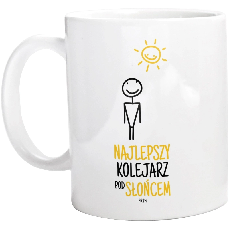 Najlepszy Kolejarz Pod Słońcem - Kubek Biały