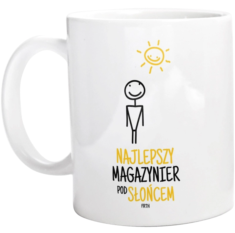 Najlepszy Magazynier Pod Słońcem - Kubek Biały