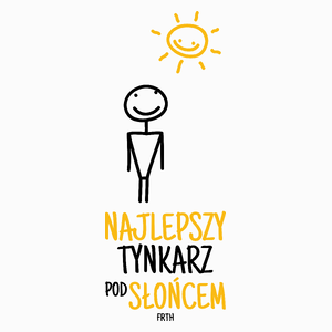 Najlepszy Tynkarz Pod Słońcem - Poduszka Biała