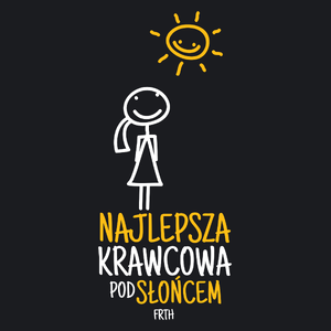 Najlepsza Krawcowa Pod Słońcem - Damska Koszulka Czarna