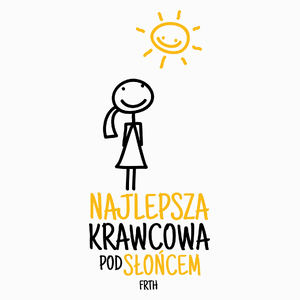 Najlepsza Krawcowa Pod Słońcem - Poduszka Biała