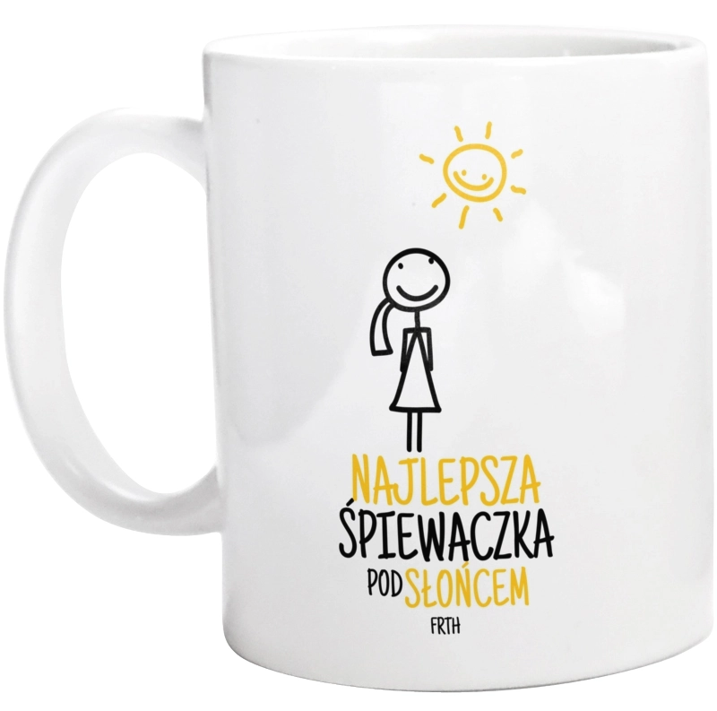 Najlepsza Śpiewaczka Pod Słońcem - Kubek Biały