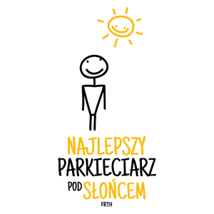 Najlepszy Parkieciarz Pod Słońcem - Kubek Biały