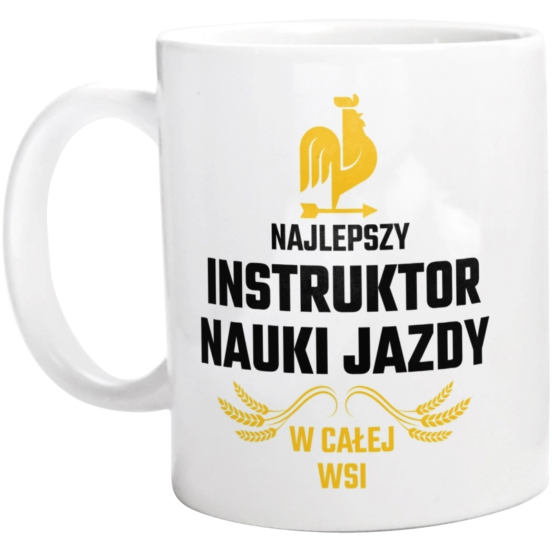 Najlepszy instruktor nauki jazdy w całej wsi - Kubek Biały