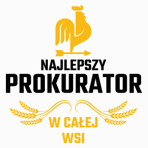 Najlepszy prokurator w całej wsi - Poduszka Biała