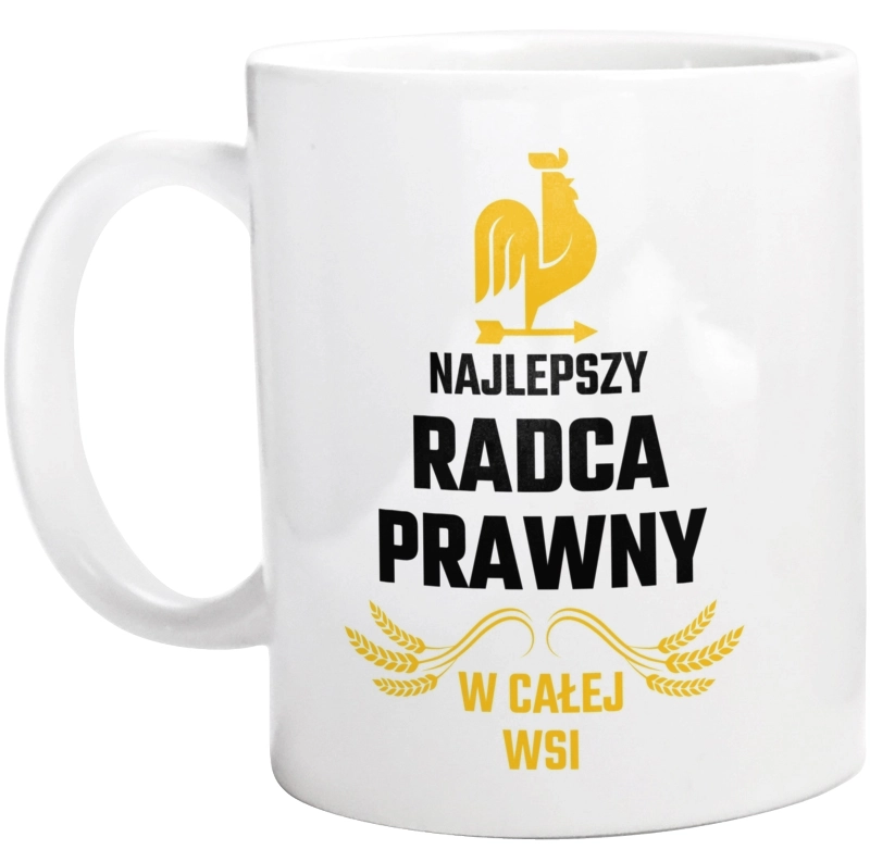 Najlepszy radca prawny w całej wsi - Kubek Biały