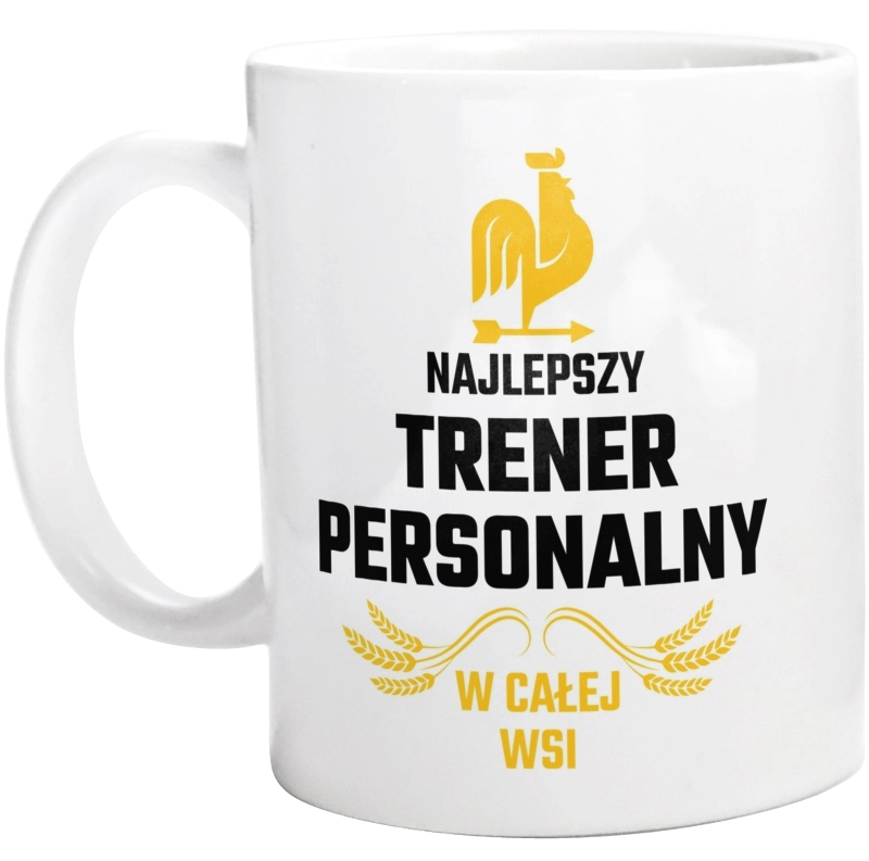 Najlepszy trener personalny w całej wsi - Kubek Biały