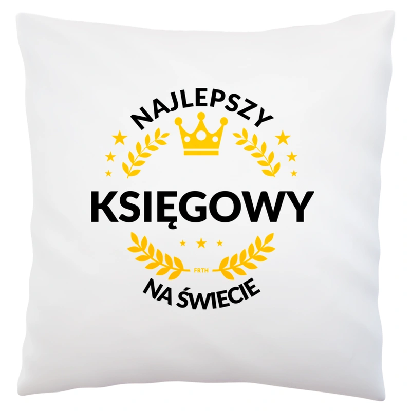 Najlepszy Księgowy Na Świecie - Poduszka Biała