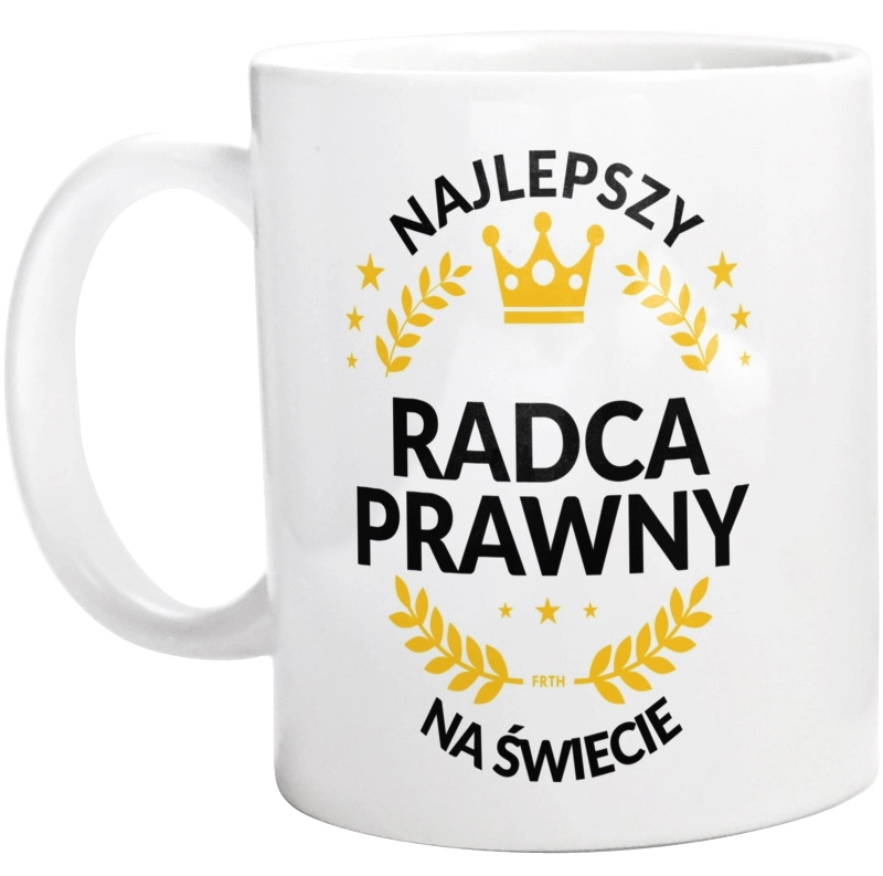 Najlepszy Radca Prawny Na Świecie - Kubek Biały