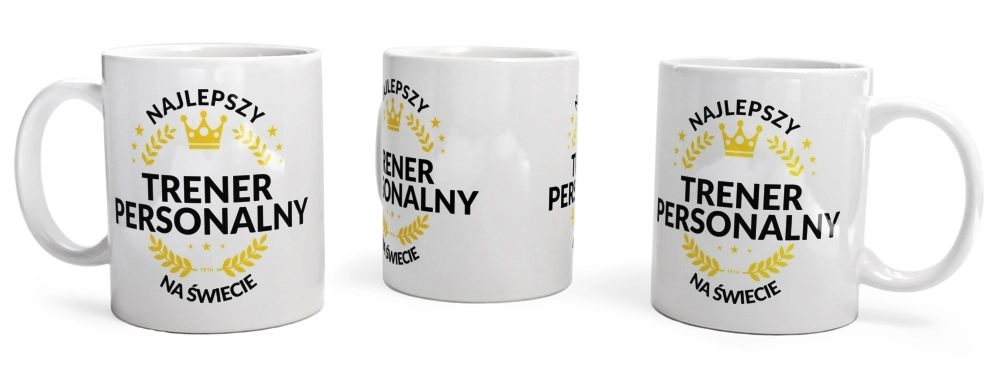 Najlepszy Trener Personalny Na Świecie - Kubek Biały
