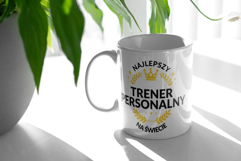 Najlepszy Trener Personalny Na Świecie - Kubek Biały
