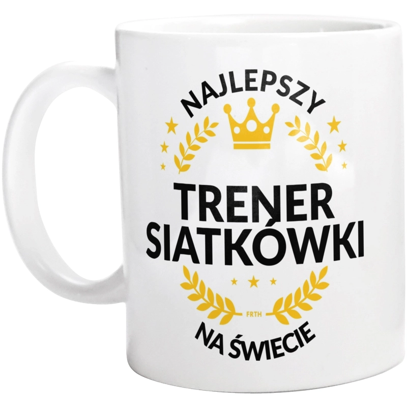 Najlepszy Trener Siatkówki Na Świecie - Kubek Biały