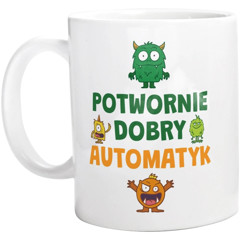 Potwornie Dobry Automatyk - Kubek Biały