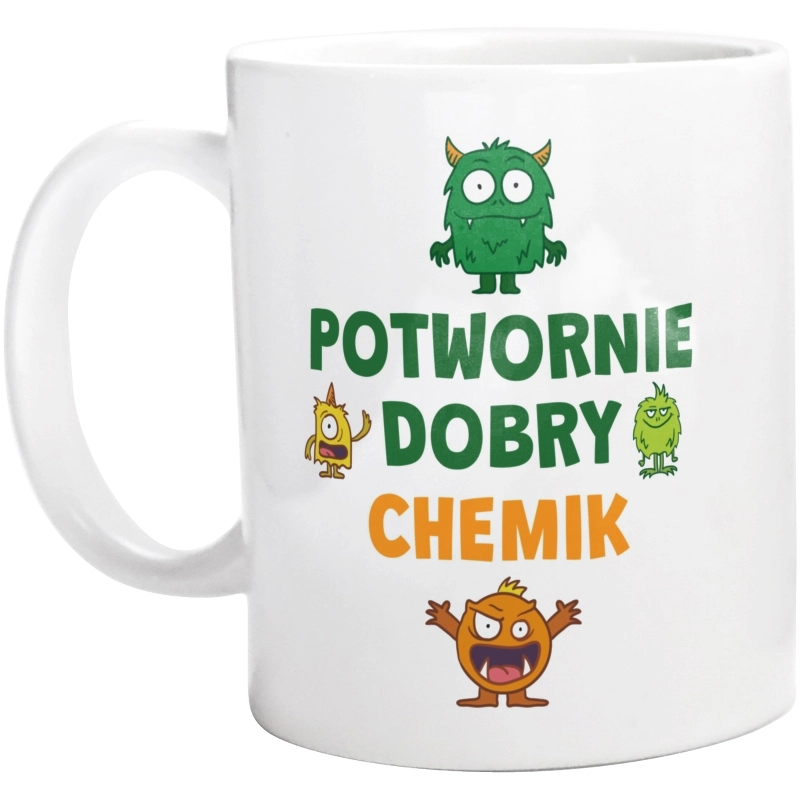 Potwornie Dobry Chemik - Kubek Biały