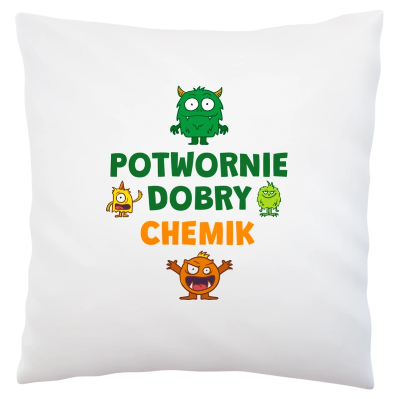 Potwornie Dobry Chemik - Poduszka Biała