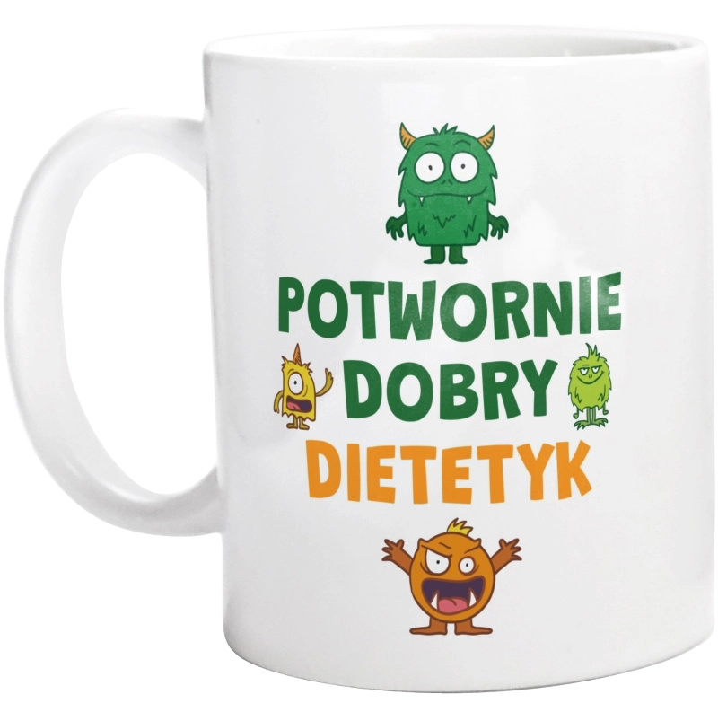 Potwornie Dobry Dietetyk - Kubek Biały