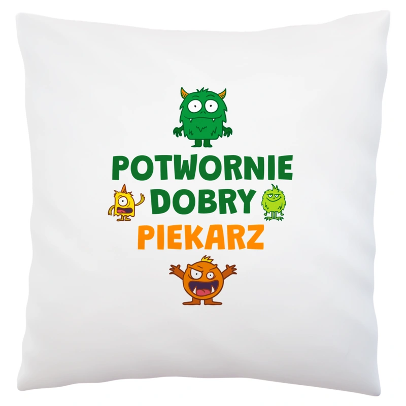 Potwornie Dobry Piekarz - Poduszka Biała