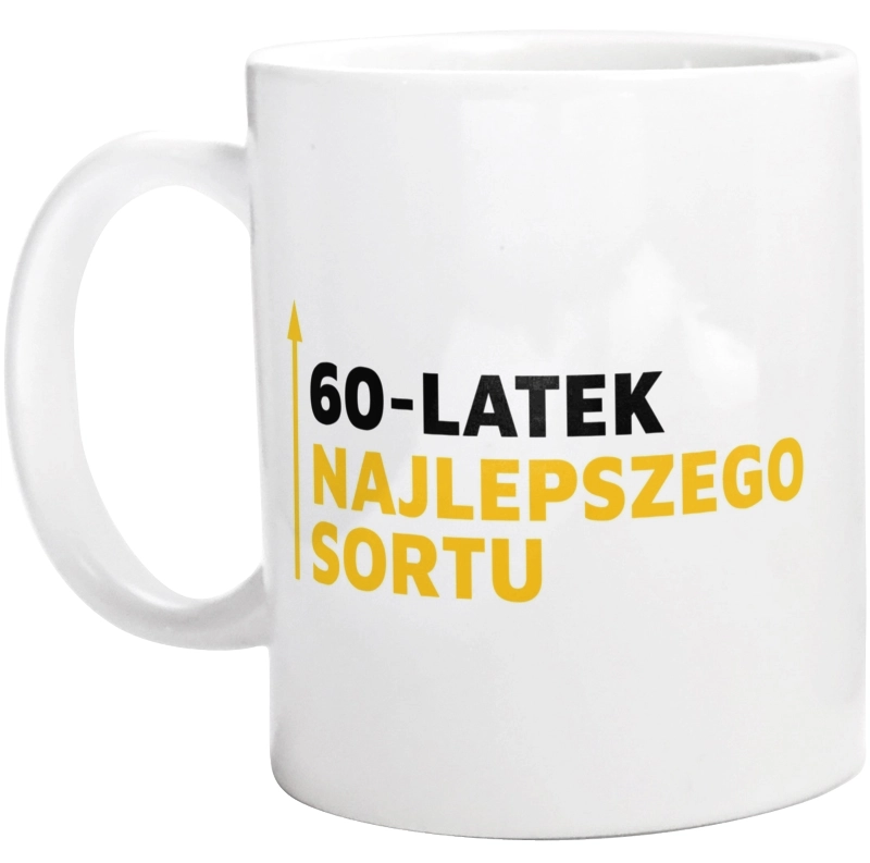 60-Latek Najlepszego Sortu - Kubek Biały