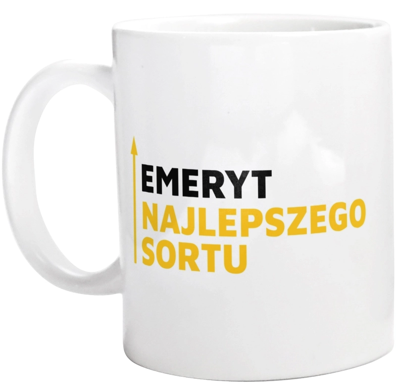 Emeryt Najlepszego Sortu - Kubek Biały