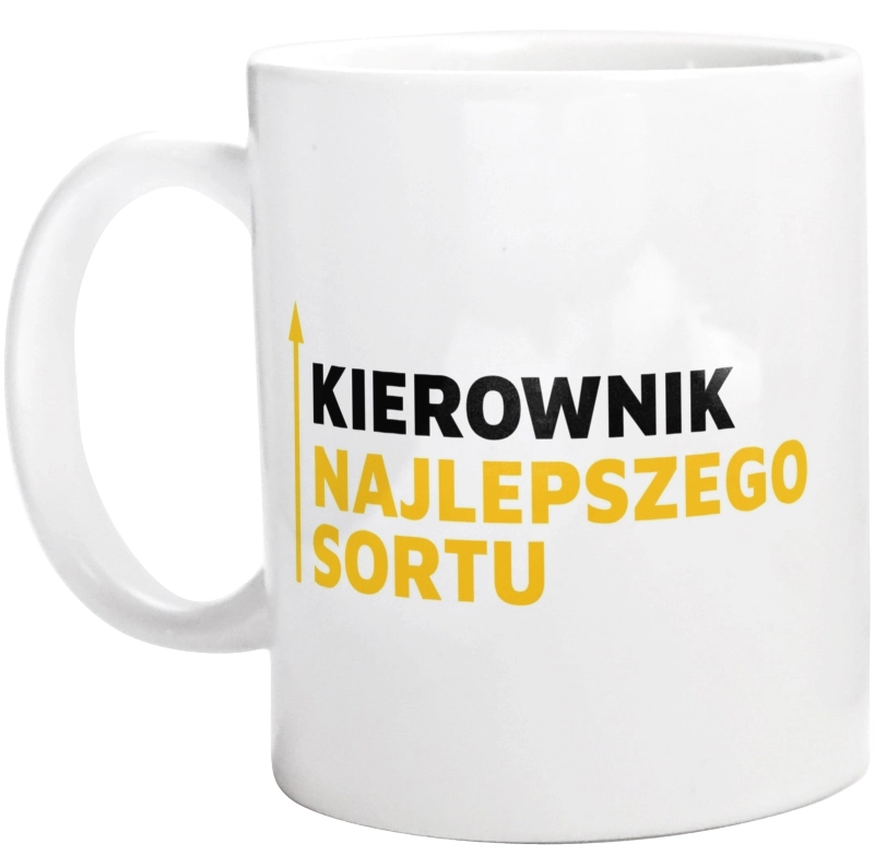 Kierownik Najlepszego Sortu - Kubek Biały