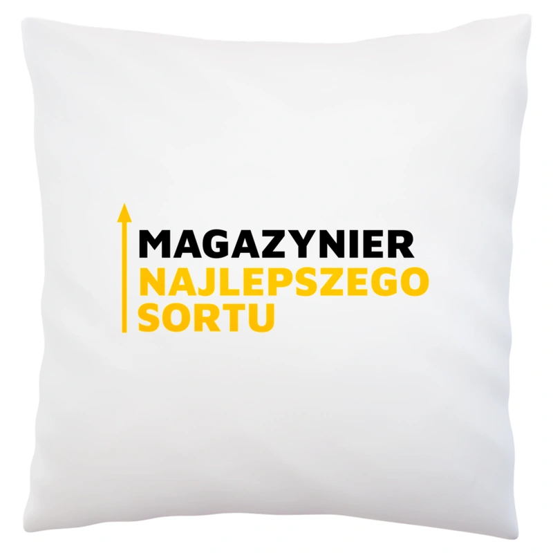 Magazynier Najlepszego Sortu - Poduszka Biała