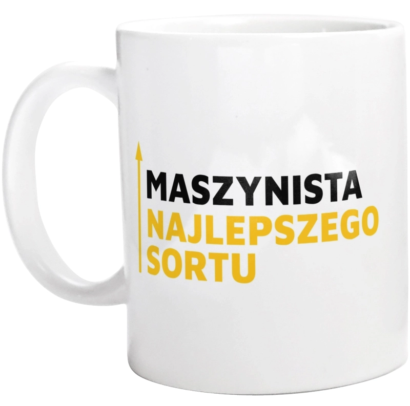 Maszynista Najlepszego Sortu - Kubek Biały