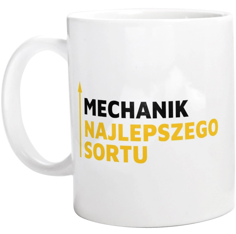 Mechanik Najlepszego Sortu - Kubek Biały