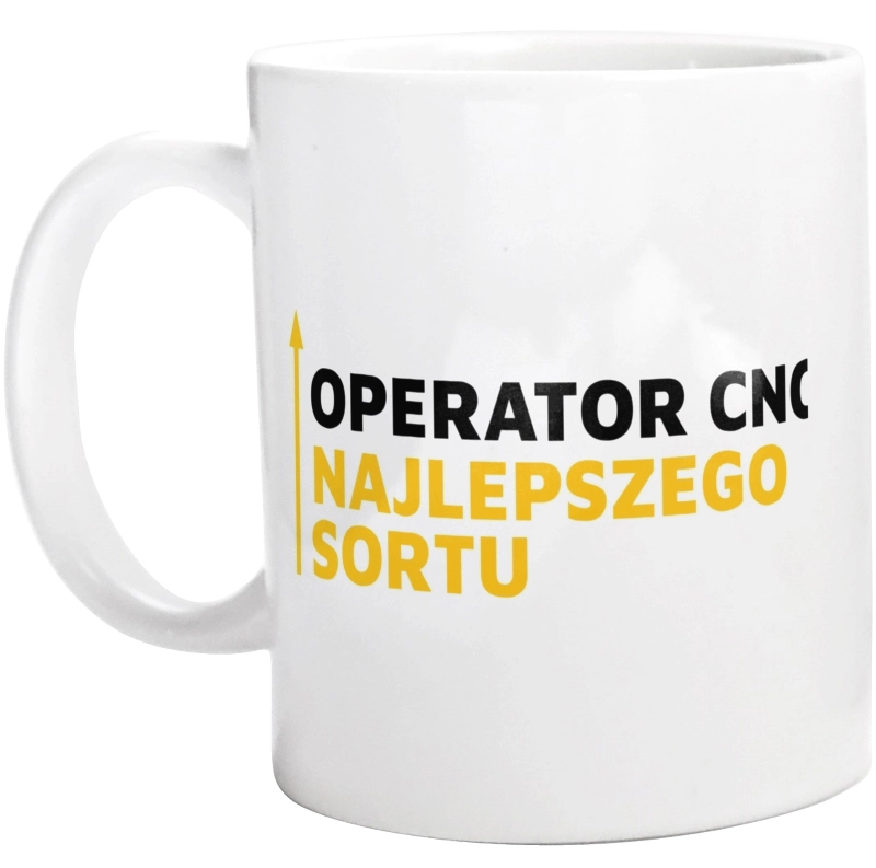 Operator Cnc Najlepszego Sortu - Kubek Biały