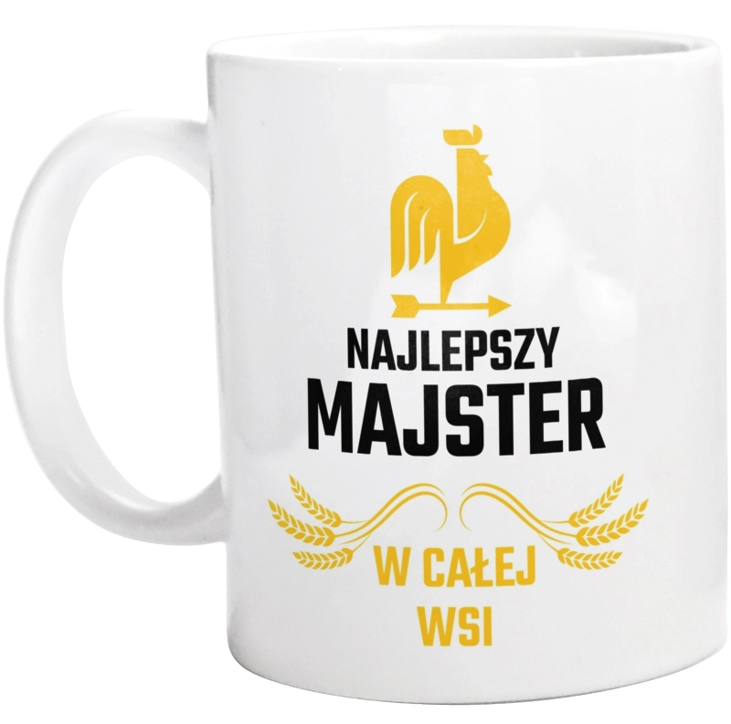 Najlepszy majster w całej wsi - Kubek Biały