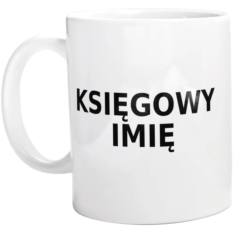 Napis Księgowy - Kubek Biały