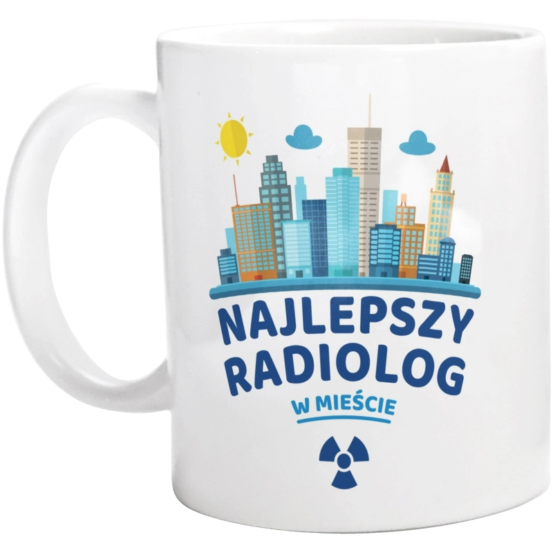 Najlepszy Radiolog W Mieście - Kubek Biały