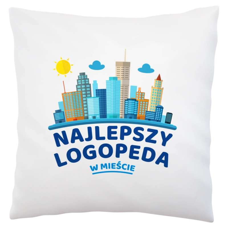 Najlepszy Logopeda W Mieście - Poduszka Biała