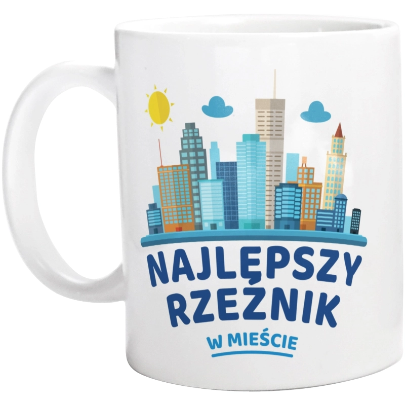 Najlepszy Rzeźnik W Mieście - Kubek Biały