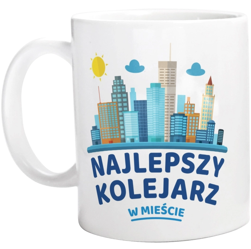 Najlepszy Kolejarz W Mieście - Kubek Biały