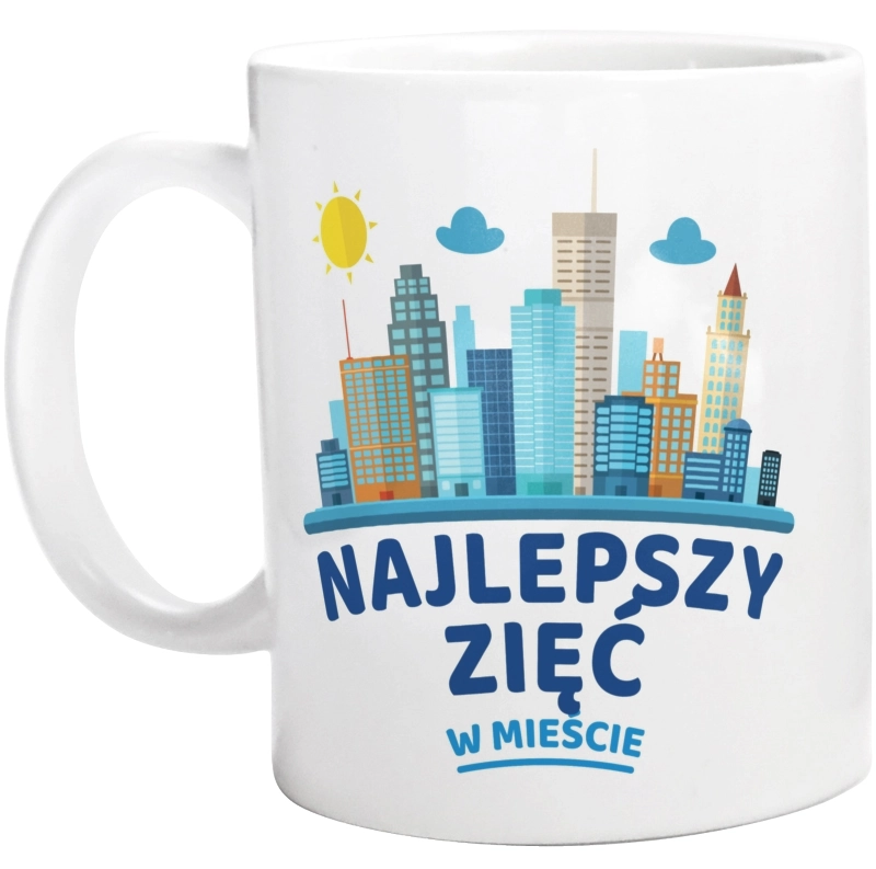 Najlepszy Zięć W Mieście - Kubek Biały