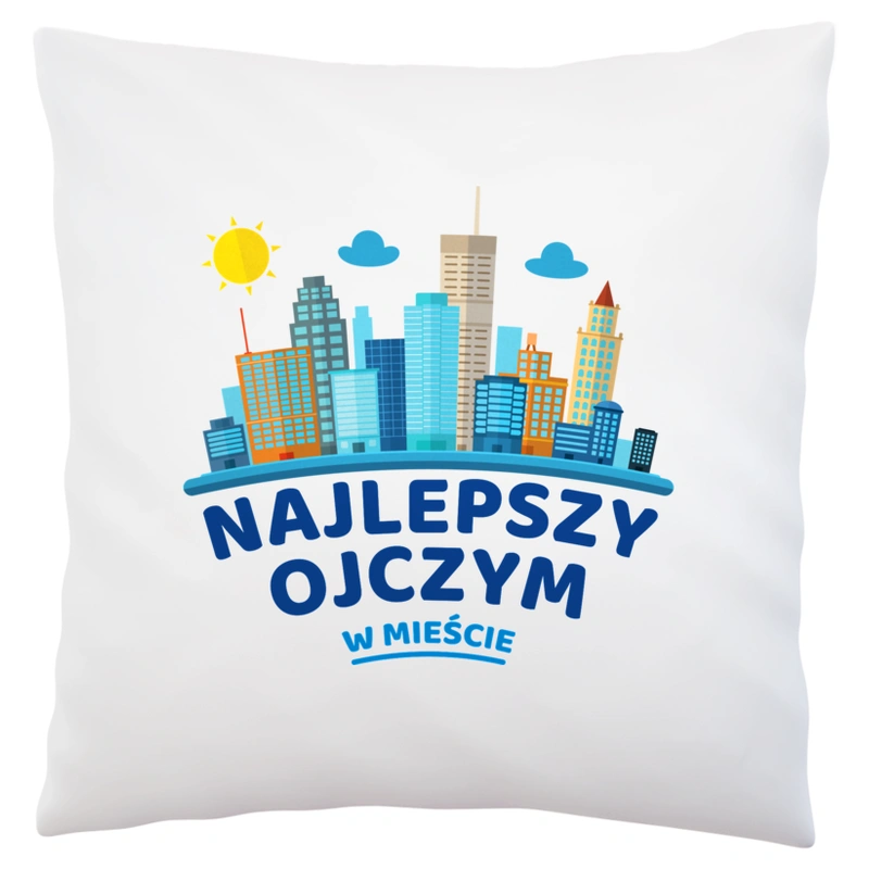 Najlepszy Ojczym W Mieście - Poduszka Biała