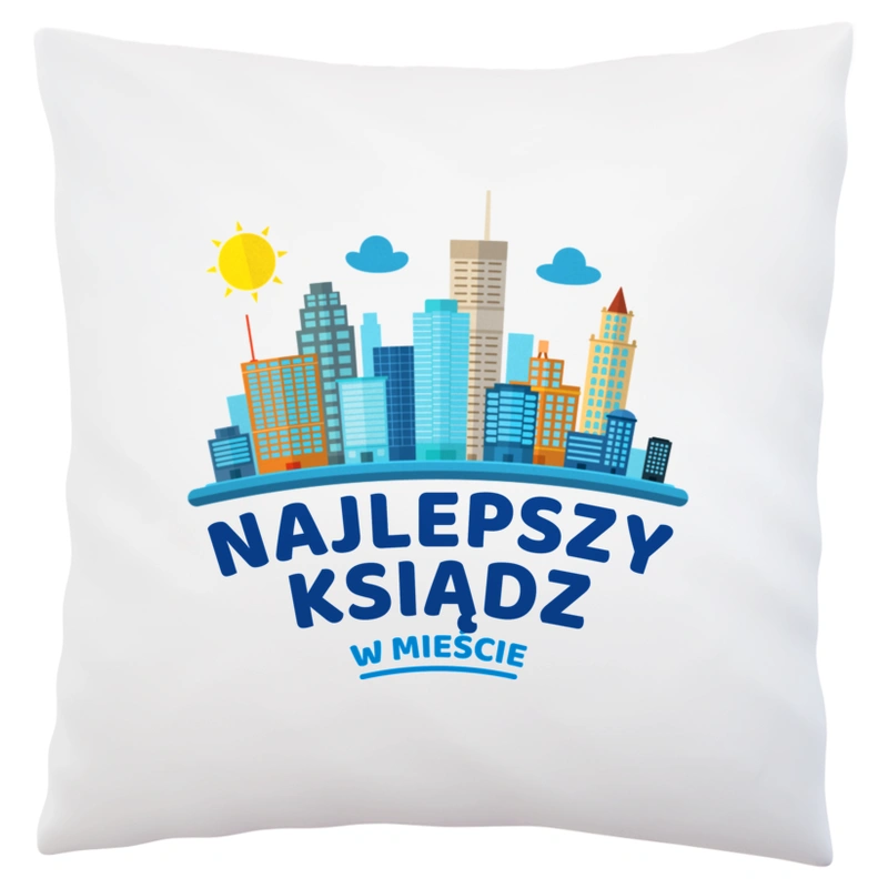 Najlepszy Ksiądz W Mieście - Poduszka Biała