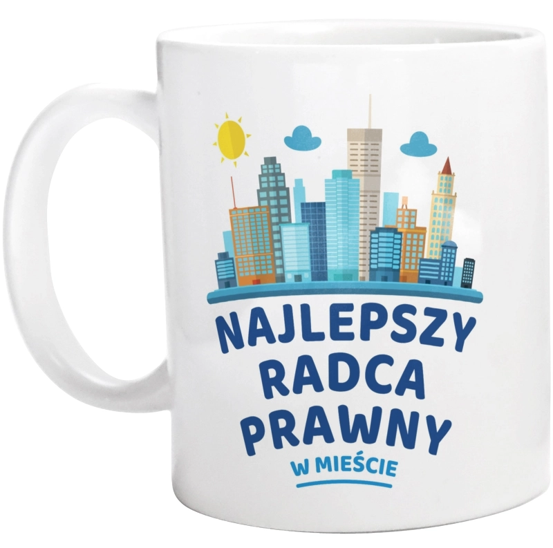 Najlepszy Radca Prawny W Mieście - Kubek Biały