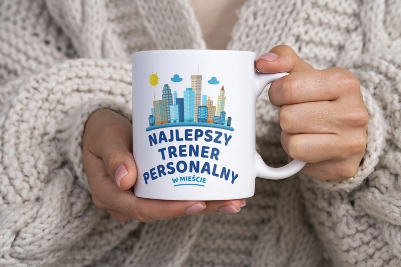 Najlepszy Trener Personalny W Mieście - Kubek Biały